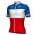 2017-2018 Fdj Französischer Meister Fahrradbekleidung Radtrikot Satz Kurzarm