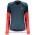 2018 Scott ENDURANCE 20 nightfall blau Damen Fahrradtrikot Langarm