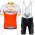 Radsport SAINT MICHEL AUBER 93 Radbekleidung Satz Trikot Kurzarm+Trägerhosen Set