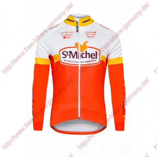 Radsport SAINT MICHEL AUBER 93 Trikot Langarm