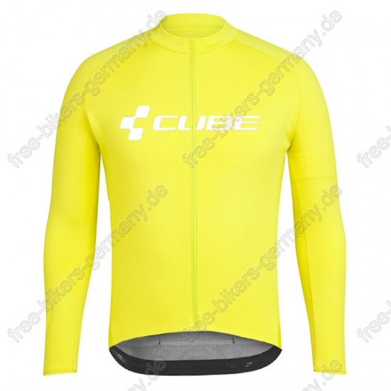 Profiteam 2018 Cube gelb Trikot Langarm