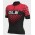 Fahrradbekleidung Radsport 2020 Ale PR-S Hexa Trikot Kurzarm Outlet schwarz-rot L13348419-02