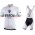 Fahrradbekleidung Radsport 2020 BIANCHI MILANO Isalle Trikot Kurzarm Outlet+Pelau Trägerhosen Set Weiß