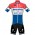 Fahrradbekleidung Radsport 2020 DECEUNINCK QUICK-STEP Dutch Champion Radbekleidung Satz Trikot Kurzarm+Fahrradhose Set Outlet