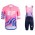 Fahrradbekleidung Radsport 2020 EF Education First Radbekleidung Satz Trikot Kurzarm+Trägerhosen Set Outlet
