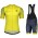 Fahrradbekleidung Radsport 2020 SCOTT RC TEAM 10 Radbekleidung Satz Trikot Kurzarm+Trägerhosen Set Outlet gelb