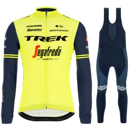 Fahrradbekleidung Radsport 2020 TREK-SEGAFREDO training edition Set Trikot Langarm+ Trägerhosen Set Fahrradbekleidung Radsport 2020 TREK-SEGAFREDO training edition Set Trikot Langarm+ Trägerhosen Set