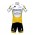Fahrradbekleidung Radsport 2020 DECEUNINCK QUICK-STEP TdF Radbekleidung Satz Trikot Kurzarm+Trägerhosen Set Outlet Gelb X3NU