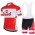 Fahrradbekleidung Radsport 2020 Duvel Beer Radbekleidung Satz Trikot Kurzarm+Trägerhosen Set Outlet rot J8BU4