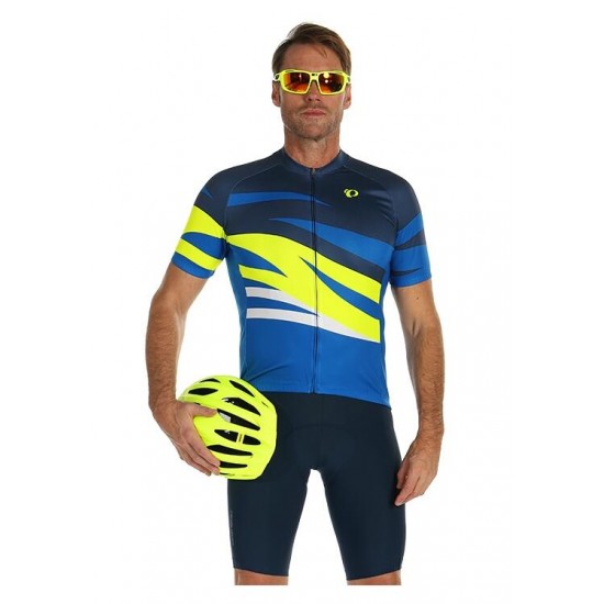 Fahrradbekleidung Radsport 2020 PEARL IZUMI Select Escape LTD Radbekleidung Satz Trikot Kurzarm+Trägerhosen Set Outlet Blau