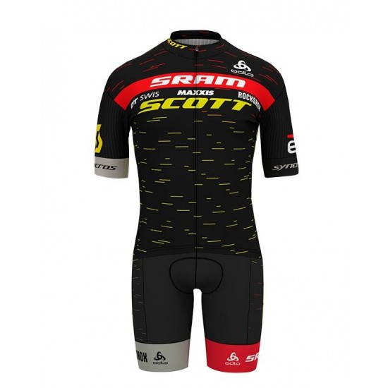 Fahrradbekleidung Radsport 2020 SCOTT SRAM Pro Race Radbekleidung Satz Trikot Kurzarm+Trägerhosen Set Outlet 3YEGR Fahrradbekleidung Radsport 2020 SCOTT SRAM Pro Race Radbekleidung Satz Trikot Kurzarm+Trägerhosen Set Outlet 3YEGR