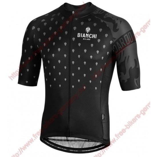 Profiteams BIANCHI MILANO Savignano Black Trikot Kurzarm Outlet