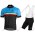 Profiteams BIANCHI MILANO Codigoro blue Radbekleidung Satz Trikot Kurzarm+Trägerhosen Set Outlet