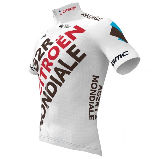 AG2R Citroen 2022 Radtrikot kurzarm(langer Reißverschluss) AG2R Citroen 2022 Radtrikot kurzarm(langer Reißverschluss)