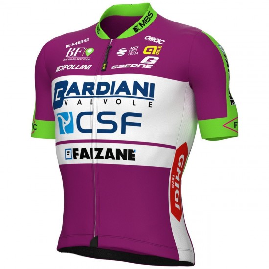BARDIANI CSF FAIZANE' 2022 Radtrikot kurzarm(langer RV)-ALE