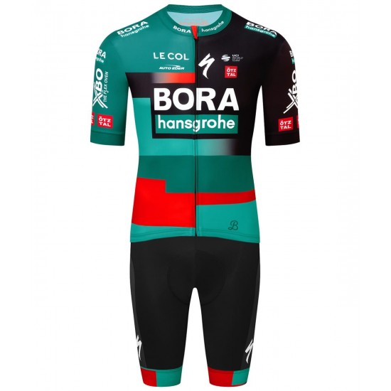 BORA-hansgrohe 2023 Set(Radtrikot kurzarm+Trägerhose)