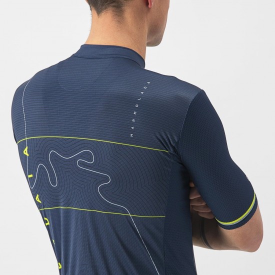 Giro d'Italia 2022 Etappentrikot MARMOLADA-Radtrikot kurzarm Giro d'Italia 2022 Etappentrikot MARMOLADA-Radtrikot kurzarm