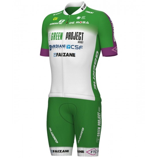 Green Project-Bardiani Csf-Faizane' 2023 Set(Radtrikot langer RV+Trägerhose)-ALE Green Project-Bardiani Csf-Faizane' 2023 Set(Radtrikot langer RV+Trägerhose)-ALE
