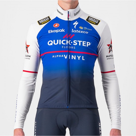Quick Step-Alpha Vinyl 2022 Radtrikot langarm