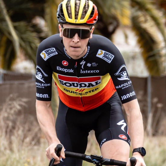 Soudal Quick-Step belgischer Meister 2023 Competizione Radtrikot kurzarm Soudal Quick-Step belgischer Meister 2023 Competizione Radtrikot kurzarm