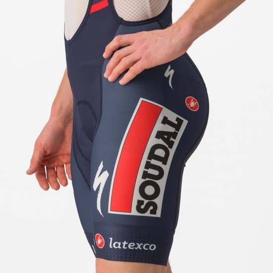Soudal Quick-Step 2023 Competizione Trägerhose kurz Soudal Quick-Step 2023 Competizione Trägerhose kurz