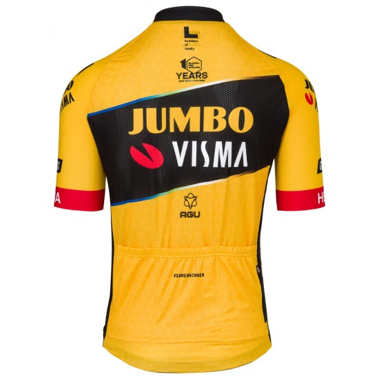 TEAM JUMBO-VISMA 2023 Radtrikot kurzarm TEAM JUMBO-VISMA 2023 Radtrikot kurzarm