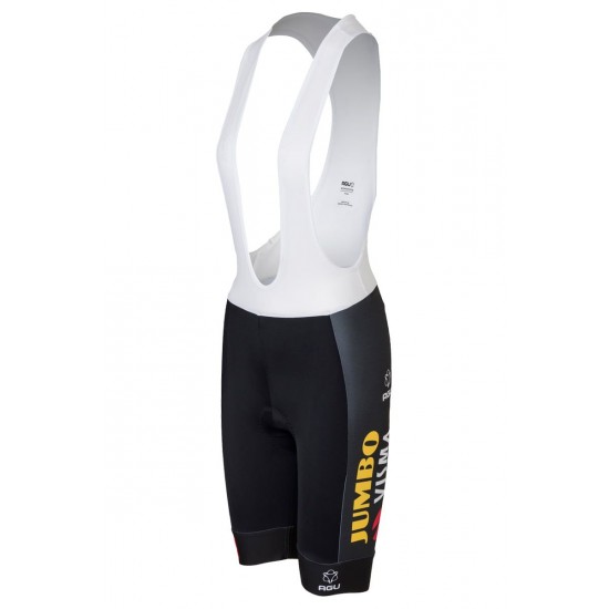 TEAM JUMBO-VISMA 2023 Trägerhose Damen kurz TEAM JUMBO-VISMA 2023 Trägerhose Damen kurz