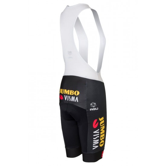 TEAM JUMBO-VISMA 2023 Trägerhose Damen kurz TEAM JUMBO-VISMA 2023 Trägerhose Damen kurz