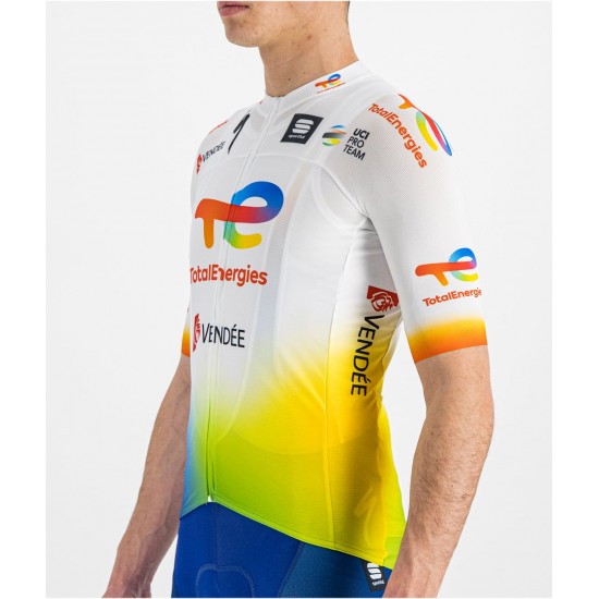 Team TotalEnergies 2022 Radtrikot kurzarm(langer Reißverschluss) Team TotalEnergies 2022 Radtrikot kurzarm(langer Reißverschluss)