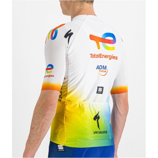 Team TotalEnergies 2022 Radtrikot kurzarm(langer Reißverschluss) Team TotalEnergies 2022 Radtrikot kurzarm(langer Reißverschluss)