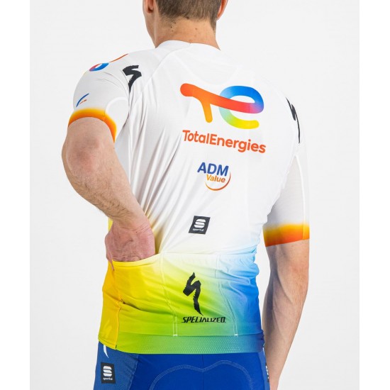 Team TotalEnergies 2022 Radtrikot kurzarm(langer Reißverschluss) Team TotalEnergies 2022 Radtrikot kurzarm(langer Reißverschluss)