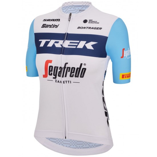 TREK-SEGAFREDO Damen Team 2023 Radsport Set(Radtrikot langer RV+Radhose) TREK-SEGAFREDO Damen Team 2023 Radsport Set(Radtrikot langer RV+Radhose)