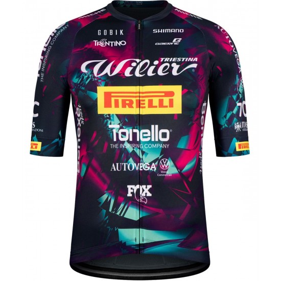 Wilier Triestina-Pirelli Factory Team 2023 Radtrikot kurzarm