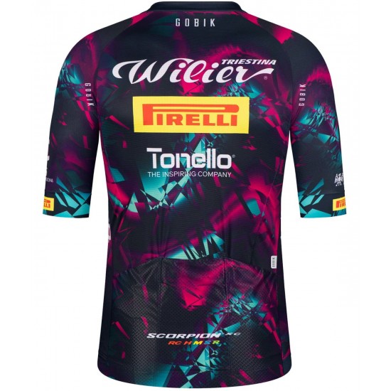 Wilier Triestina-Pirelli Factory Team 2023 Radtrikot kurzarm Wilier Triestina-Pirelli Factory Team 2023 Radtrikot kurzarm