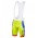 2015 ALE gelb Kurz Trägerhose Weiß WQSY728