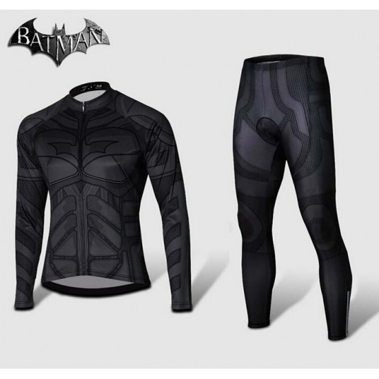 2015 Bat-Man Fahrradbekleidung Radtrikot Satz Langarm und Lange Fahrradhose IPKC296 2015 Bat-Man Fahrradbekleidung Radtrikot Satz Langarm und Lange Fahrradhose IPKC296