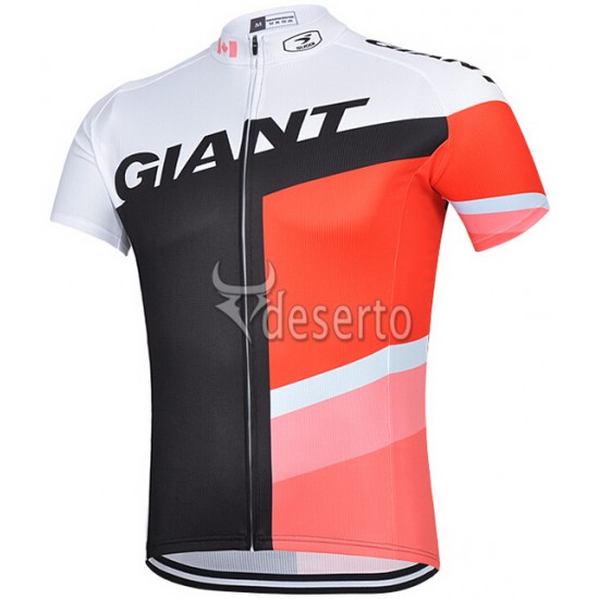 2015 Giant Radtrikot Kurzarm schwarz Rote WMCS862