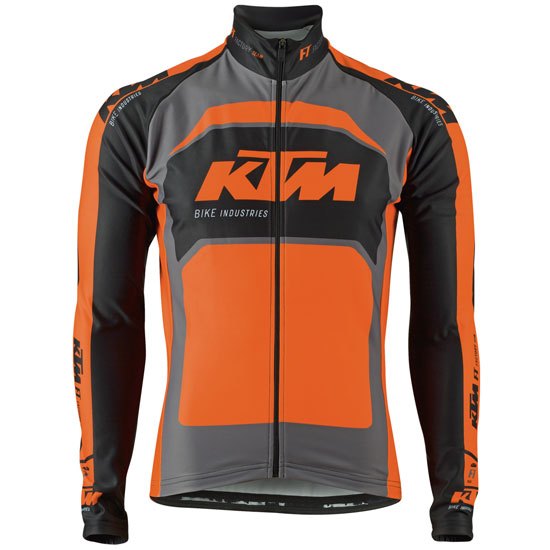 KTM Fahrradtrikot Langarm orange IKWH397 KTM Fahrradtrikot Langarm orange IKWH397