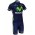 2015 Movistar Radbekleidung Radtrikot Kurzarm und Fahrradhosen Kurz XBZD659