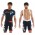 2015 Pinarello Schwarz Blau Fahrradbekleidung Satz Fahrradtrikot Kurzarm Trikot und Kurz Trägerhose ZSCT418