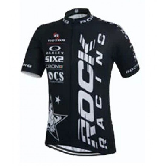 2015 Rock Racing Schwarz Radtrikot Kurzarm NSYT712