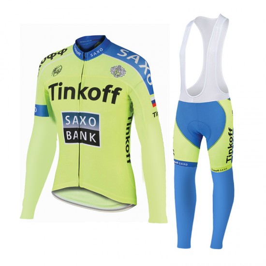 2015 Saxo bank Tionkff Fahrradbekleidung Radtrikot Satz Langarm und Lange Trägerhose INTI234 2015 Saxo bank Tionkff Fahrradbekleidung Radtrikot Satz Langarm und Lange Trägerhose INTI234