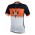 2015 Sportful Weiß Schwarz orange Radtrikot Kurzarm YDIS192