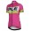 2015 ALE Damen rose Radtrikot Kurzarm KMUP796