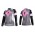 Specialized Pro Team Fahrradtrikot Langarm Kits Rosa Grau Damen LNKO434