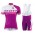 2015 Scott Weiß-Violet Damen Fahrradbekleidung Satz Fahrradtrikot Kurzarm Trikot und Kurz Trägerhose PMRM942