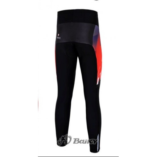 Nalini Pro Team Lang Radhose Rot Weiß EQCM144