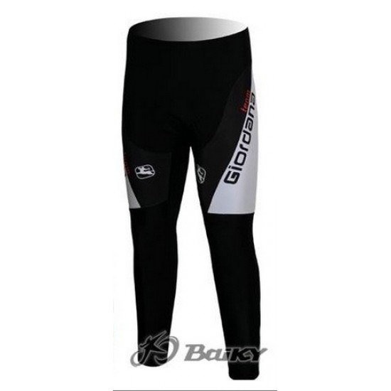 Giordana Pro Team Lang Radhose Schwarz Weiß FJJS650