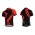 2012 Giant Ride Life Radtrikot Kurzarm Schwarz Rot IEGB902