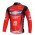 Giant Sram Pro Team Fahrradtrikot Langarm Rot Schwarz WWBI381